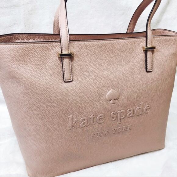 Kate Spade Light Pink Remmi Leather Tote - Picture 5 of 8